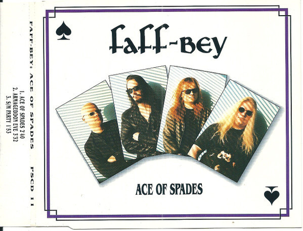 FAFF-BEY - Ace Of Spades CDS - POKO 1992