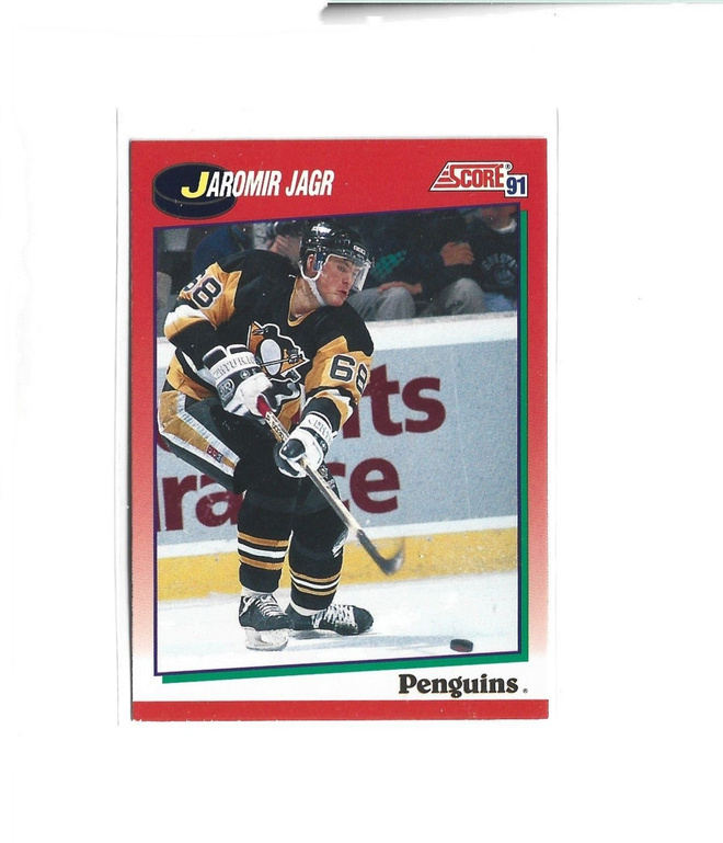 JAROMIR JAGR - 1991-92 SCORE CANADIAN # 98