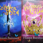 Herbie Brennan: Keijujen sota & Purppurakeisari (sid. Wsoy) - pikkukuva 1
