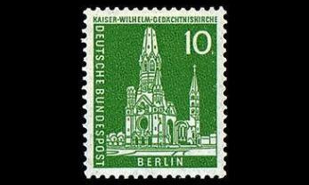 Berlin 144 ** Käyttösarja rakennuksia 10 Pf (1956)