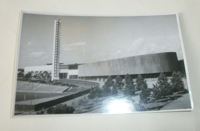 Helsinki, Stadion, vanha mv valokuvapk, ei p.
