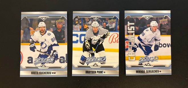 2024-25 Upper Deck MVP:  Tampa Bay Lightning - Kucherov jne