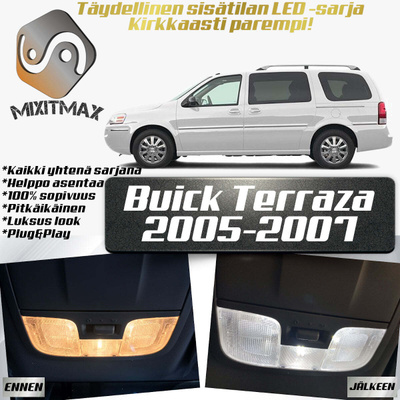 Buick Terraza Sisätilan LED-sarja 14-osainen