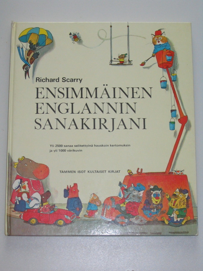 Scarry: Ensimmäinen englannin sanakirjani (1.p. 1971)