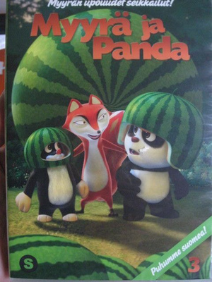 MYYRÄ JA PANDA 3 DVD