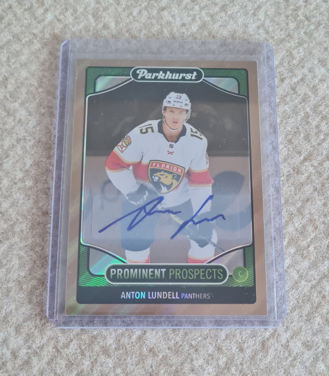 2021-22 Parkhurst Prominent Prospects Anton Lundell PP-11