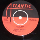 7" SONNY & CHER - Little Man - single 1966 suomi soul EX- - pikkukuva 1