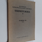 Kuopion isänmaallisen seuran toimituksia 4 : Aarni 4 - pikkukuva 1