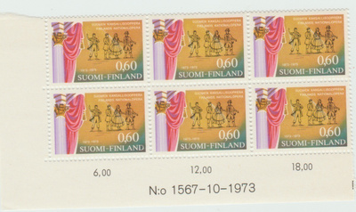 Suomalainen Ooppera 100 v , Norma  758 Numerokuusilo