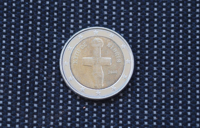 2 EUR Kypros 2008