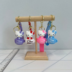 UUSI! Hello Kitty Kahvikuppi -Avaimenperä Rannelenkillä - pikkukuva 1