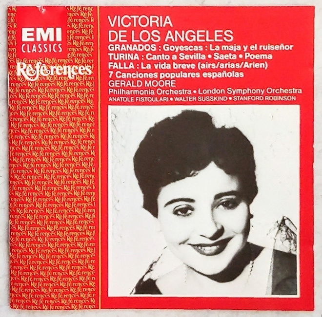 VICTORIA DE LOS ANGELES – EMI Références RM EU CD 1991