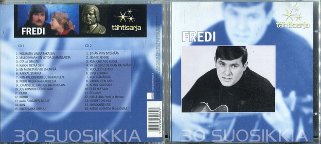 FREDI . 2 CD-LEVYÄ . 30 SUOSIKKIA