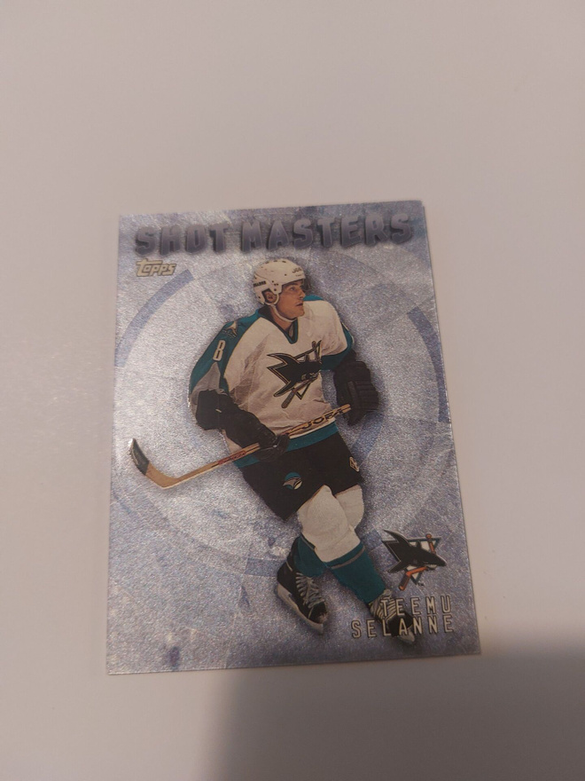 2001-02 Topps Shot Masters #SM17 Teemu Selänne