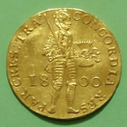 Alankomaat, Utrecht Trade Ducat 1800 kulta raha. - pikkukuva 2