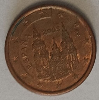 2 kpl 1 c Espanja 2005 & 2006, 4 kuvaa