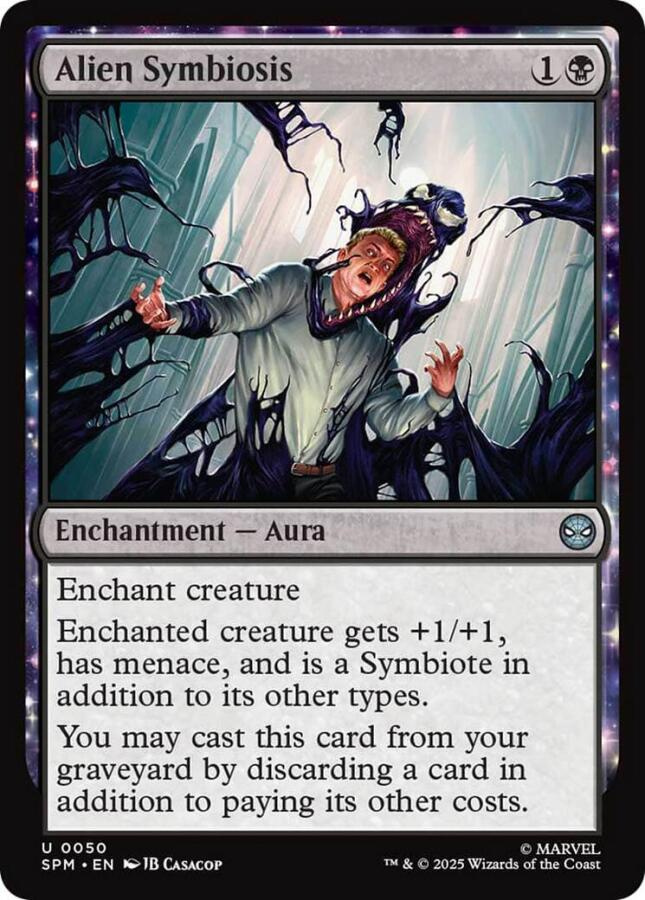 MtG Marvel's Spider-Man #50 Alien Symbiosis