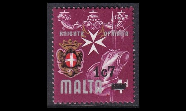 Malta 545 ** Itsenäisyys päällepainama (1977)