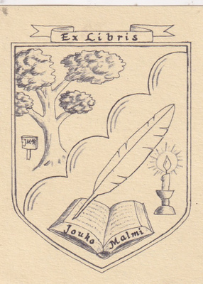 Ex Libris, Jouko Malmi,  b678