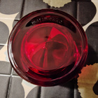 Marimekko/ Iittala Kivi kynttilälyhty 80 mm punainen - pikkukuva 2