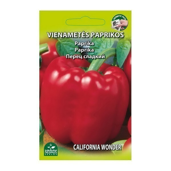 Paprika"California Wonder" siemenet HUOM PÄiVÄYS! ALE -30% #