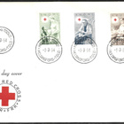 FDC 1954 Punainen Risti  LaPe 422-424  LOISTOT - pikkukuva 1