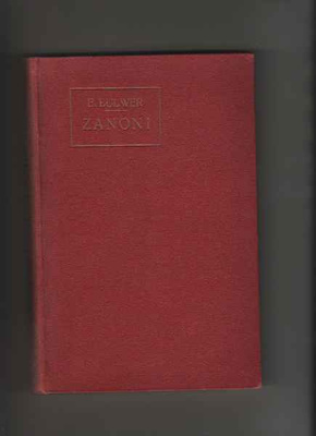 Bulwer-Lytton, Edward: Zanoni, Teosofinen kirjakauppa 1909