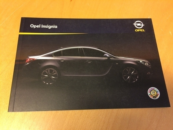 Myyntiesite - Opel Insignia - 11/2008