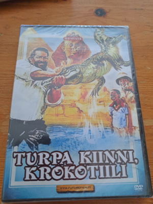 Turpa kiinni krokotiili DVD uusi muoveissa