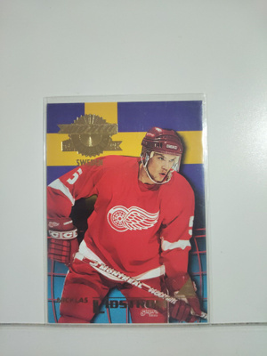 1994-95 Pinnacle - World Edition #WE16 Nicklas Lidstrom