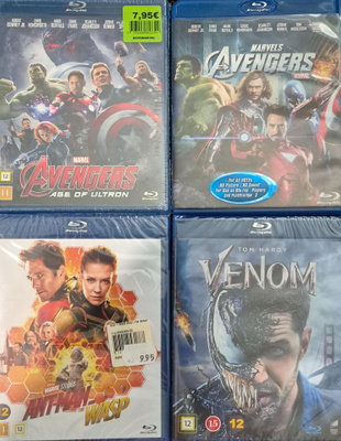 Marvel ym 4 Kpl -Blu-Ray