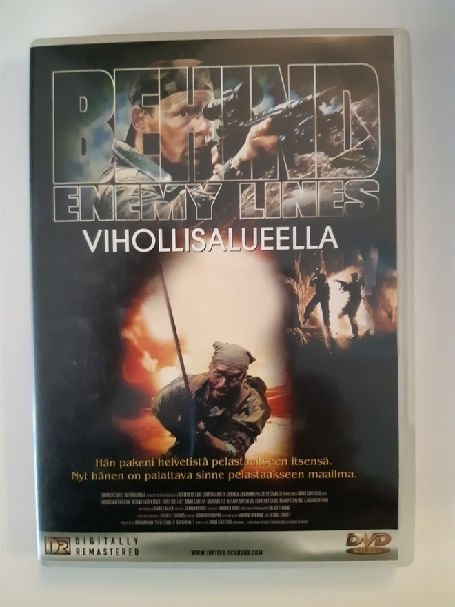 Behind Enemy lines, Vihollisalueella - DVD