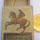 VANHA Tulitikku Aski Olympia 1956 Tukholma Ratsastus - pikkukuva 1