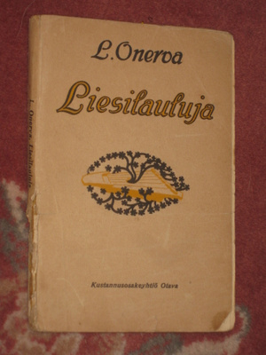 Liesilauluja  Onerva, L.