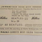 Beatles Jenkki- purkkakortti Hellas - pikkukuva 2