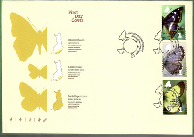 FDC-2007 Päiväperhosia (117)