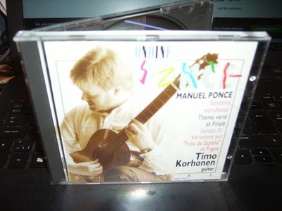 Timo Korhonen : Manuel Ponce Works for Guitar (1991)