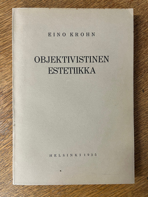 Krohn - Objektivistinen estetiikka