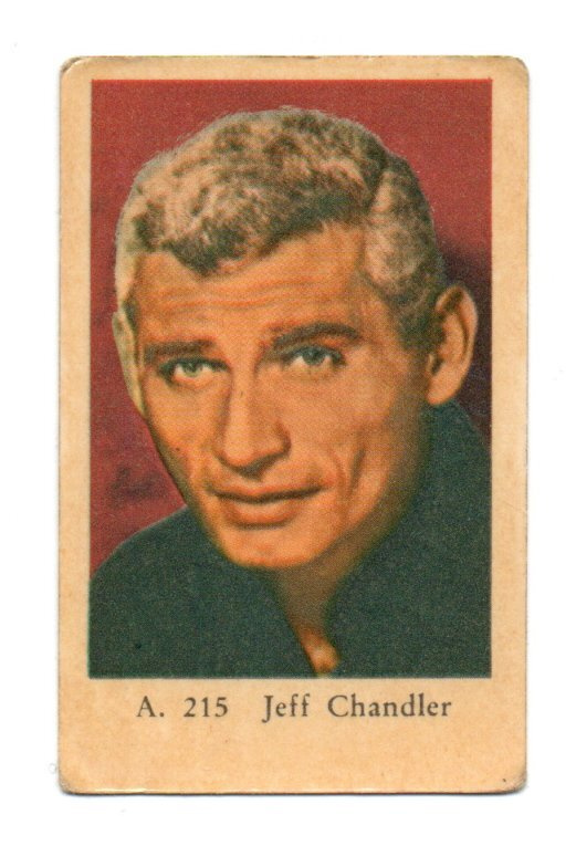 Purkkakuva A n:o 215 JEFF CHANDLER