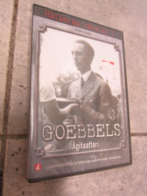 hitlerin kätyri I goebbels agitaattori ; AVAAMATON DVD