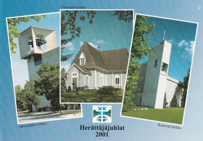 KIRKKOKORTTI - JÄRVEMPÄÄN KIRKKO