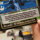 Rebel X-Wing Fighter Topps star wars holo kortti - pikkukuva 2