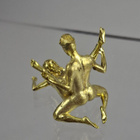 Erotic sculpture figurine in metal - pikkukuva 5