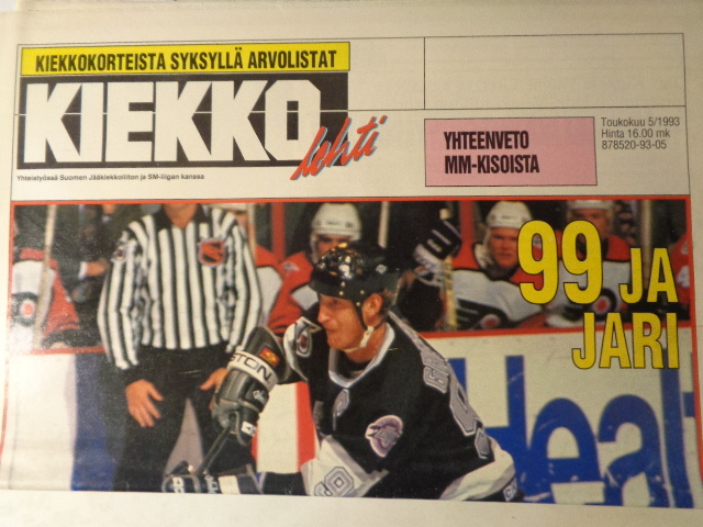 Kiekkolehti Nro 5/1993 (3.12)