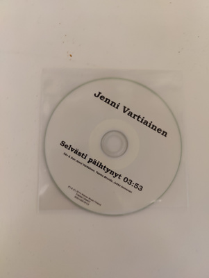 Jenni Vartiainen; Selvästi päihtynyt (CDS)