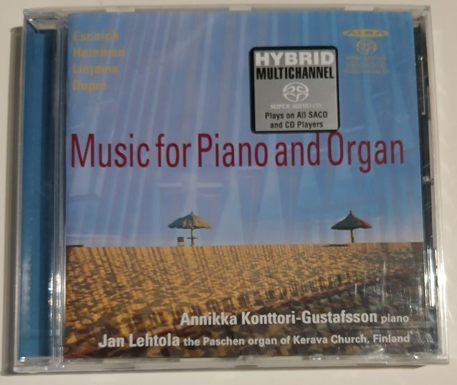 CD Music For Piano And Organ - Avaamaton