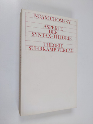 Noam Chomsky : Aspekte der Syntax-Theorie