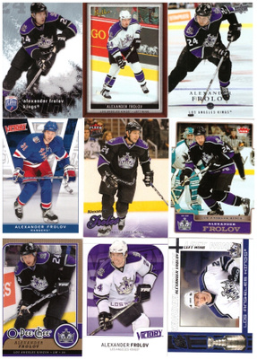 9 x ALEXANDER FROLOV Kings, Rangers