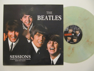 The Beatles Sessions 14 Previously Värivinyyli LP