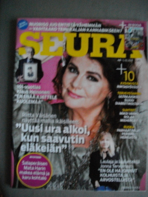 Seura lehti Nro 40/2017 (24.1)